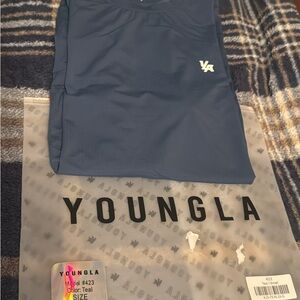 YoungLA Teal T-Shirt Small